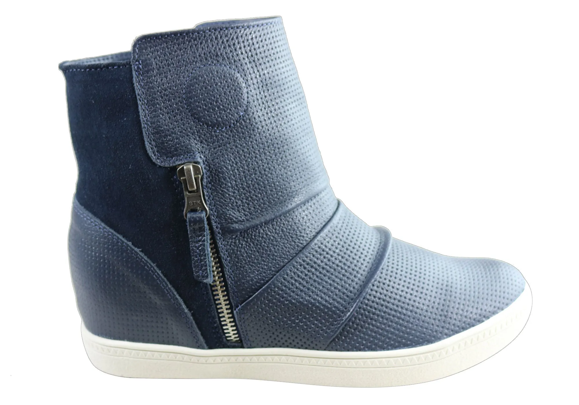 Flexible Orcade Siena Womens Comfortable Leather Ankle Boots Made In Brazil