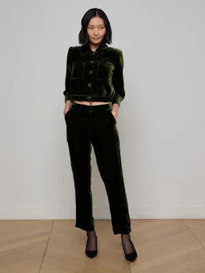 Comfortable Layering Rebel Velvet Trouser