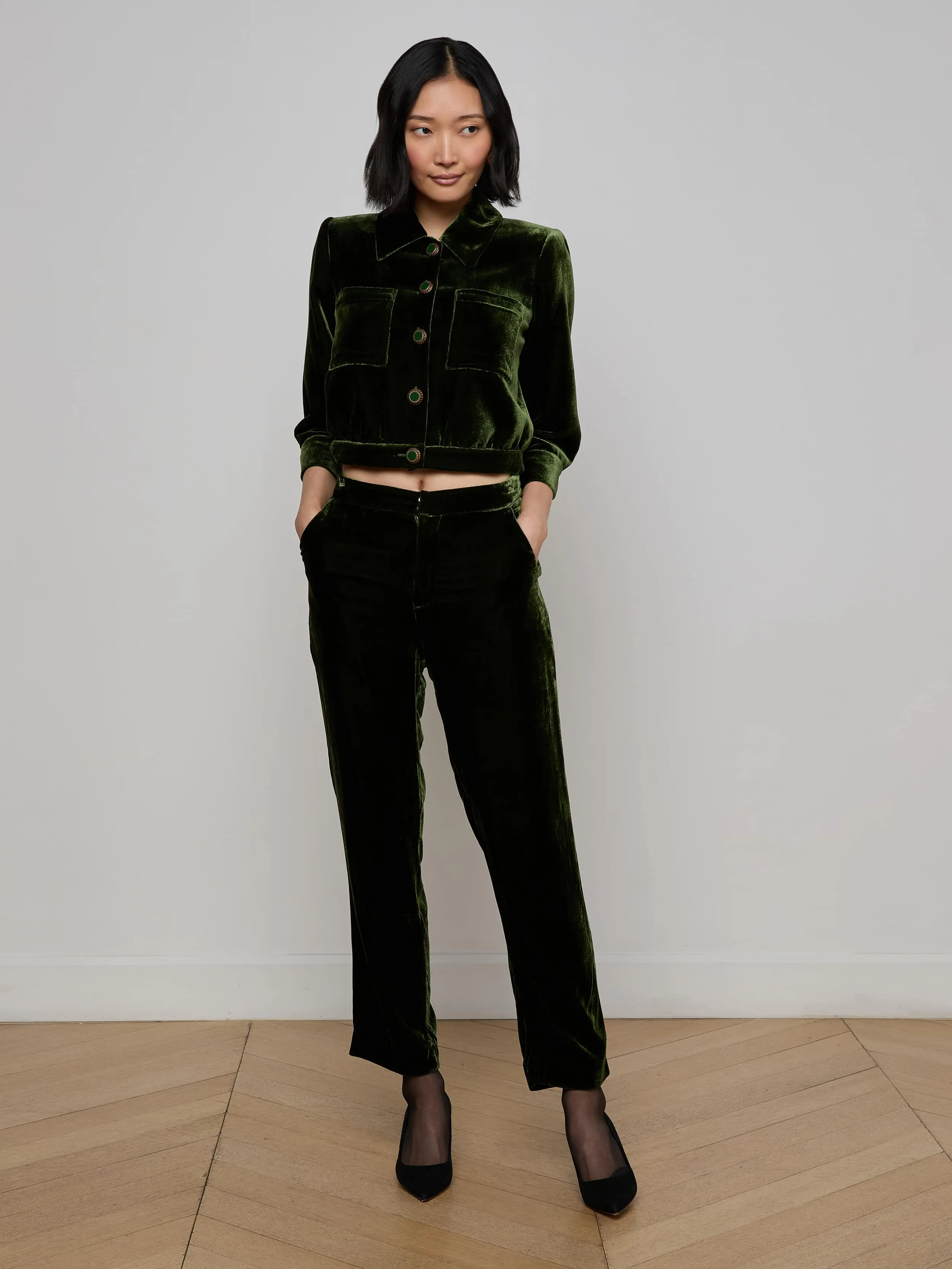 Comfortable Layering Rebel Velvet Trouser