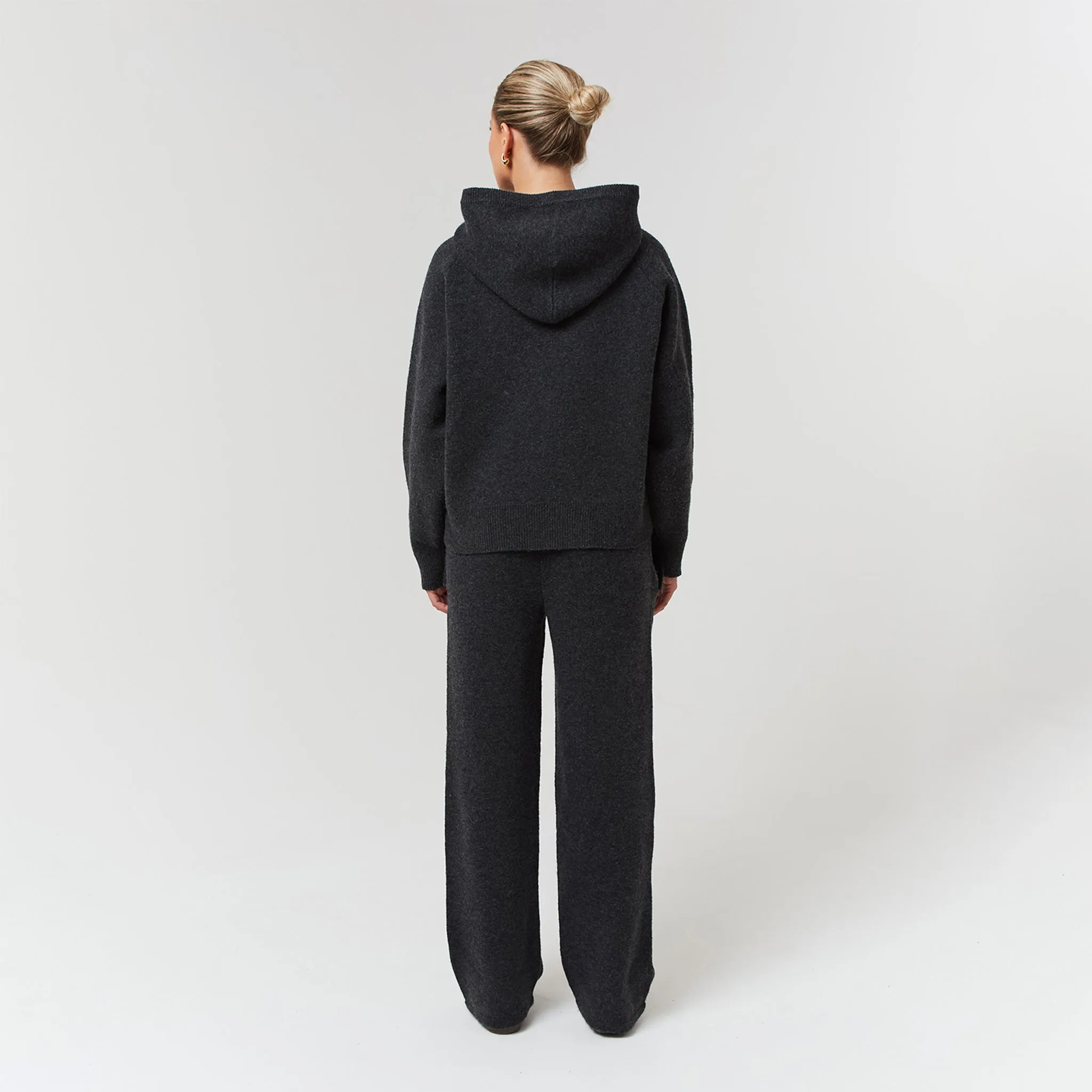 Energy Mood Paris Knit Tracksuit | Charcoal Marl