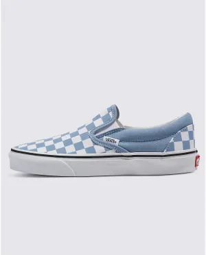 Goal Step Antibacterial Vans Shoes Classic Slip On Checkerboard Color Theory