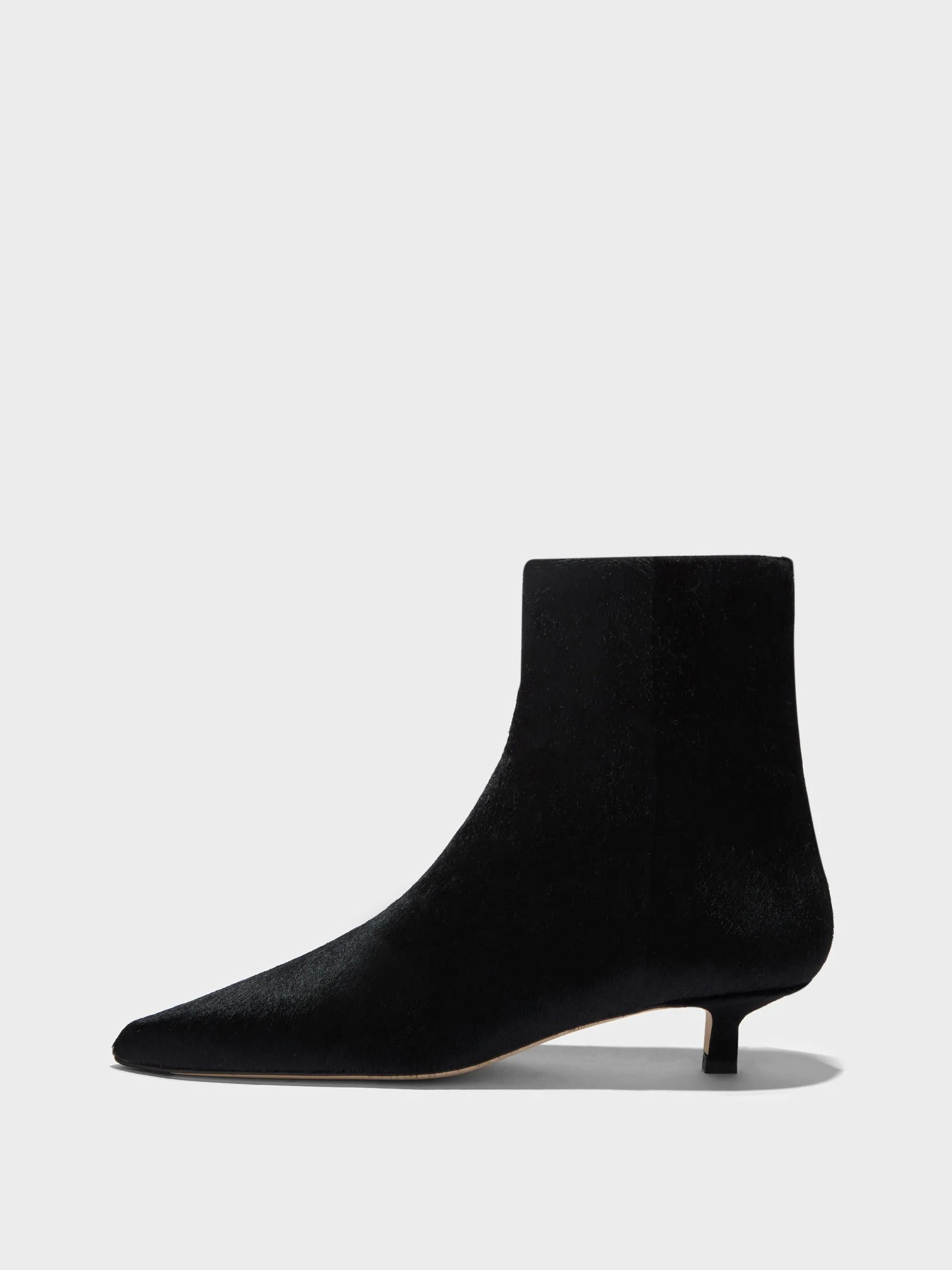 Cushioned heel Sofie Ponyhair Ankle Boots