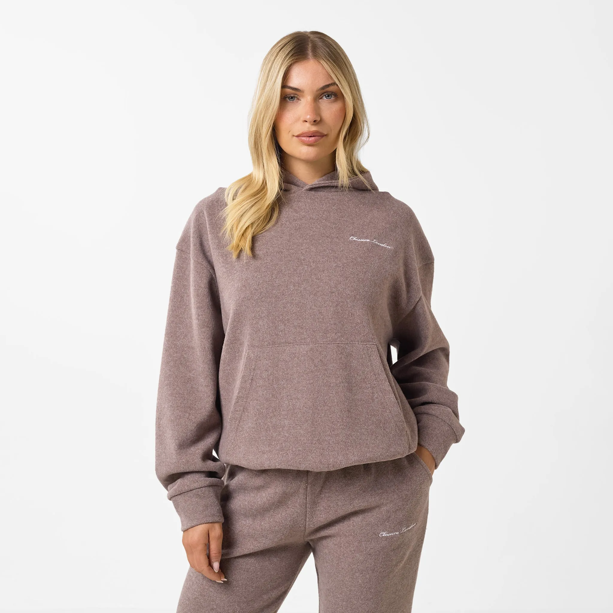 Soft Knit Tracksuit I Brown Quick Core