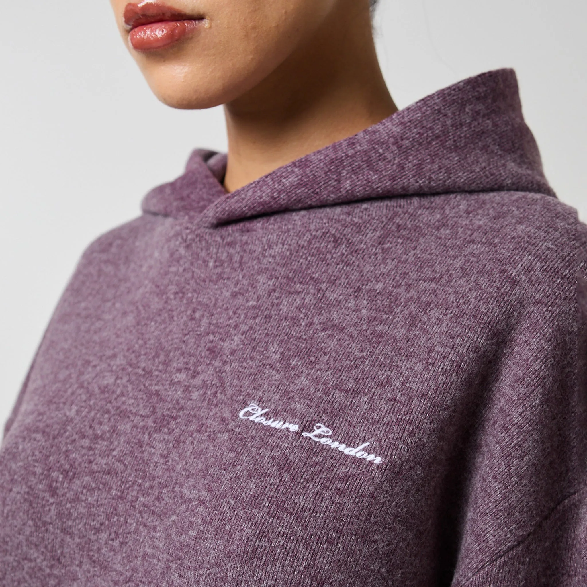 Soft Knit Tracksuit I Dark Cherry Movement Friendly Recycled Fit