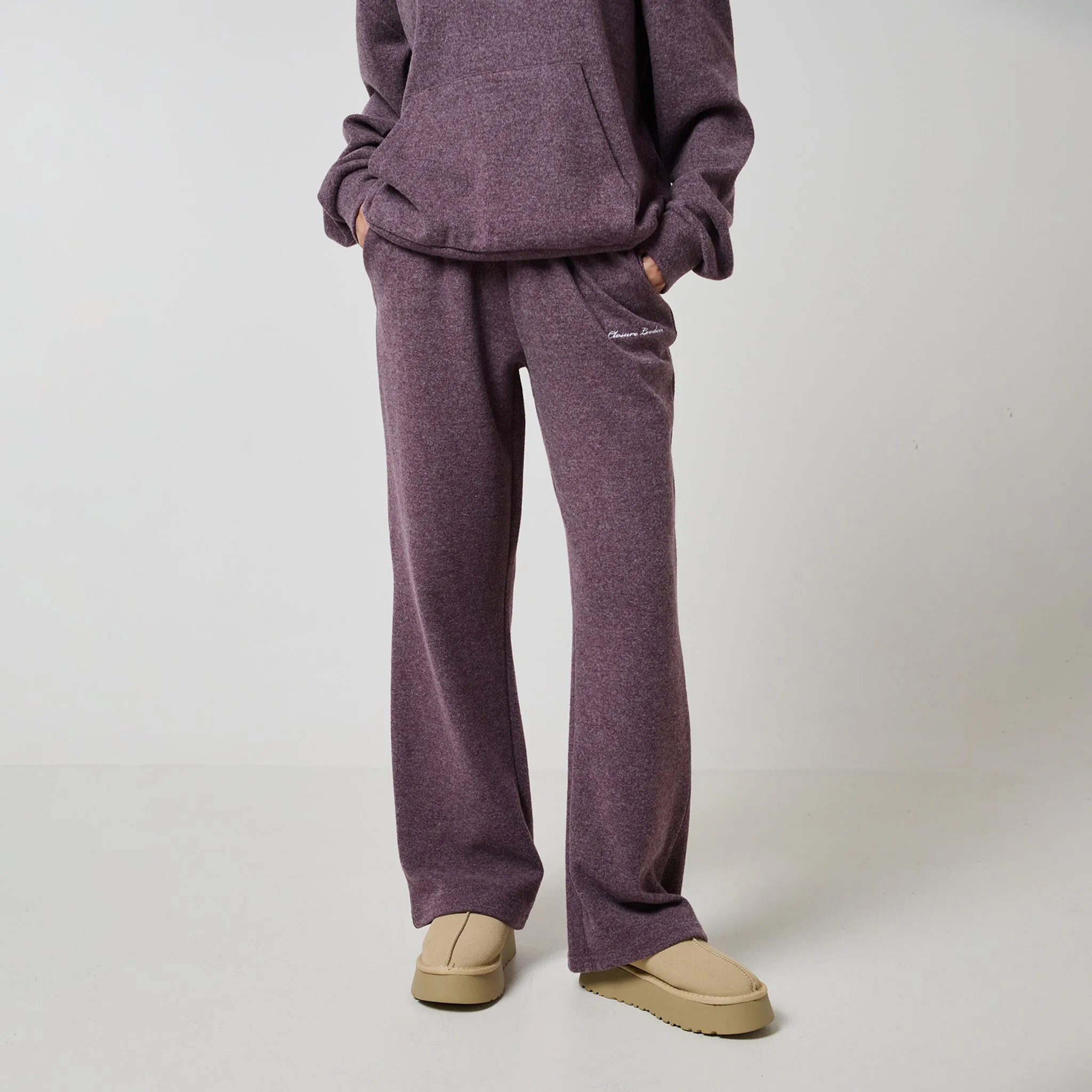 Peace Flow DurableWeave Soft Knit Tracksuit I Dark Cherry