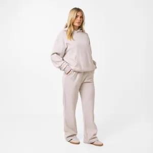 Elegant Layer Cultural Fit Soft Knit Tracksuit | Oatmeal