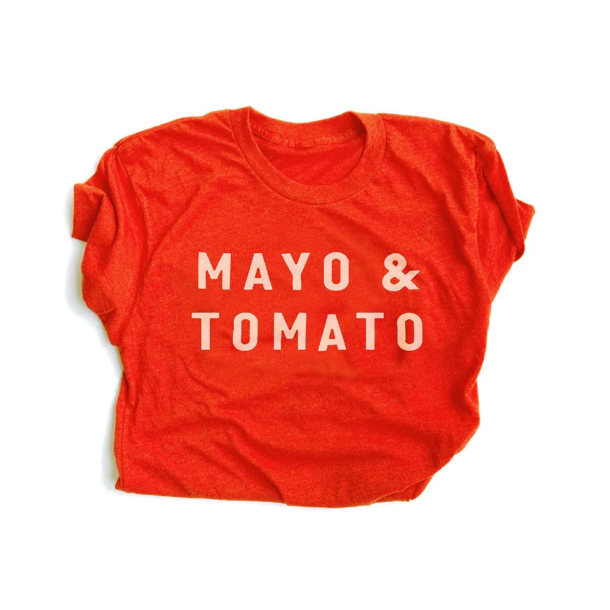 The Tomato Sandwich T-shirt Wrinkle Resistant Finish Dimensional Stability Weave