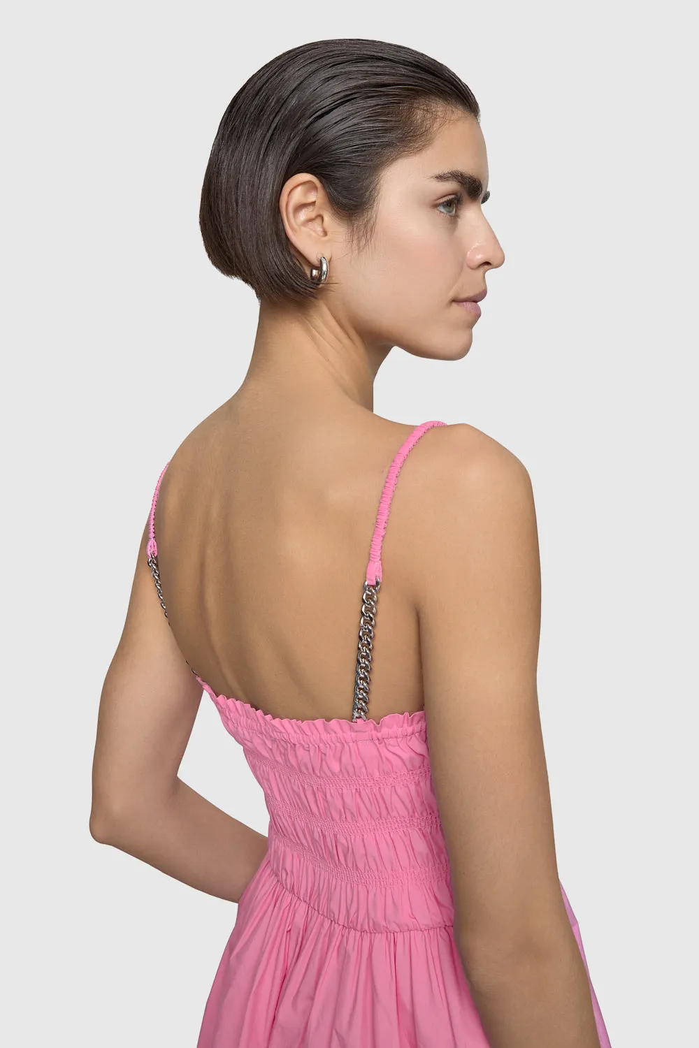 Fay Smocked Dress relaxed shape