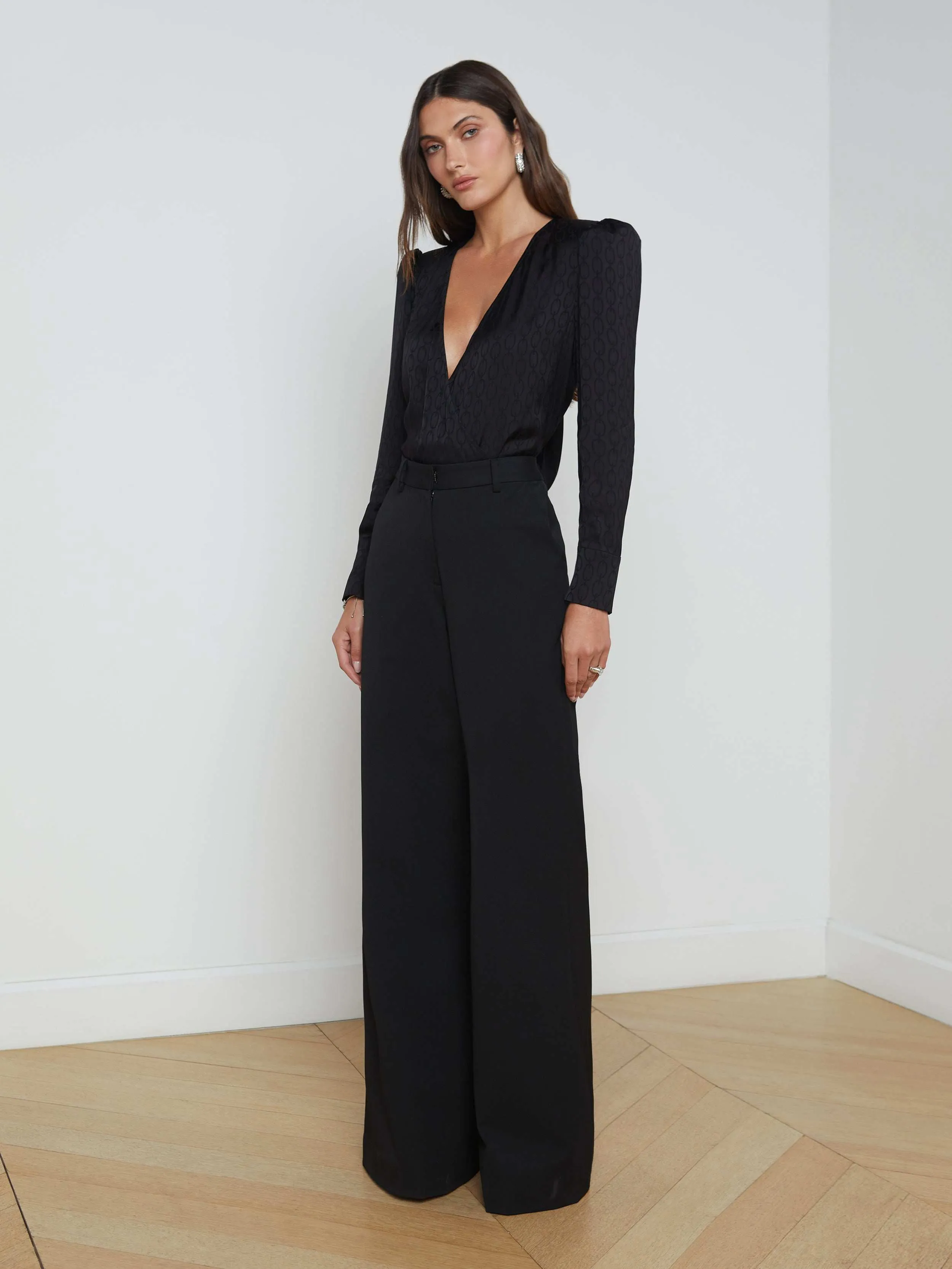 Pilar Wide-Leg Pant Smooth zipper closure On The Go