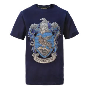 Sleek Comfort Chic And Comfortable Ravenclaw Embroidery Print T-Shirt