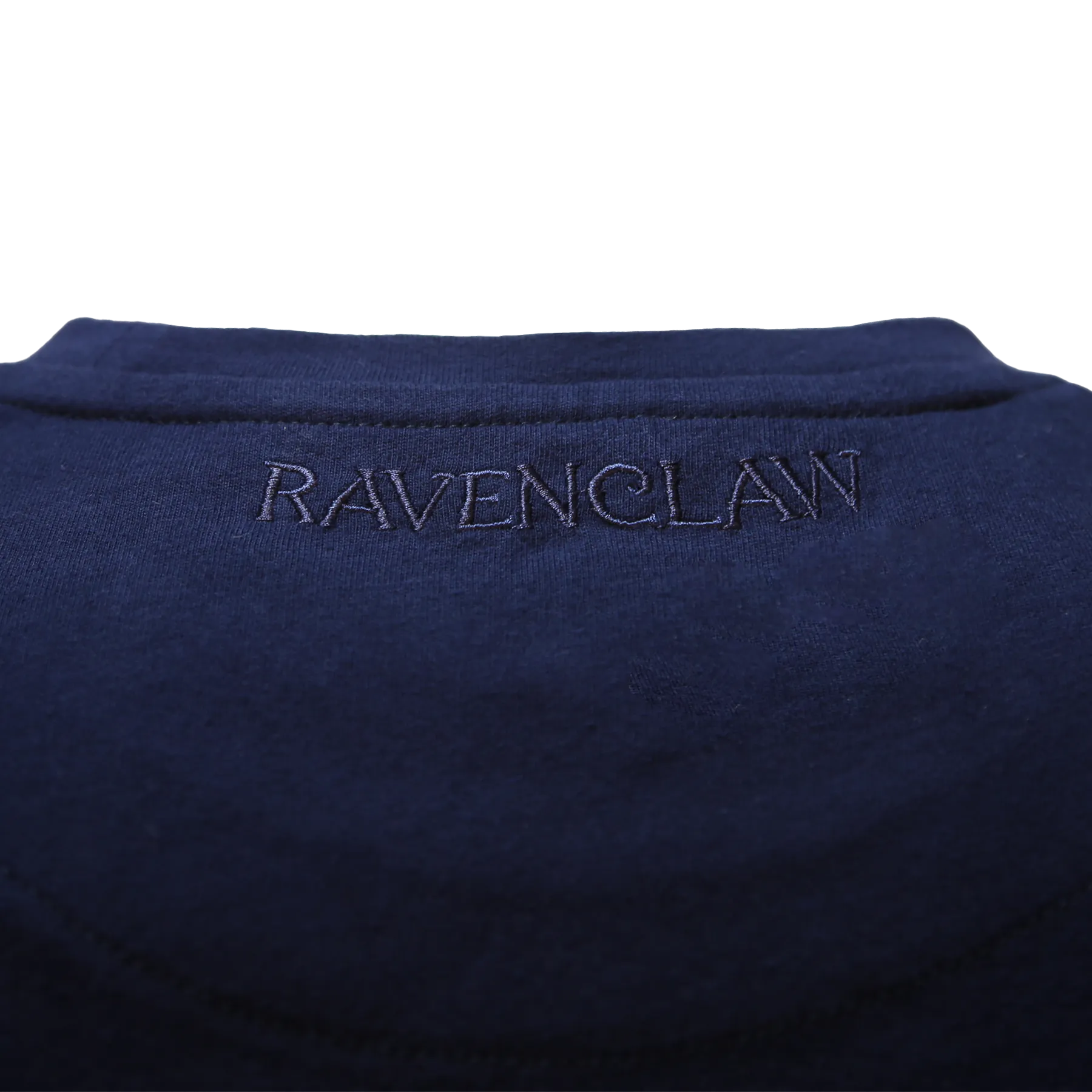 Stretch Jersey Knit Ravenclaw Embroidery Print T-Shirt