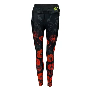 Unisex Leggings | Poppy Trendy Comfort Wear Seamless Design Summer Wear