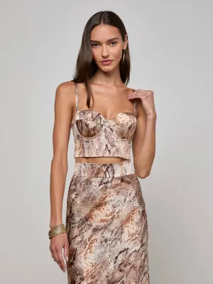 Soft Core Sonya Silk Bustier