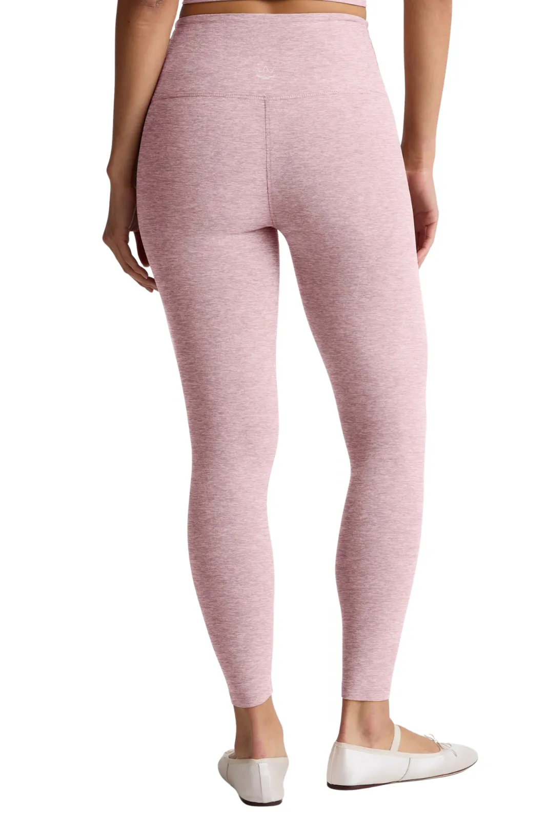 Spacedye At Your Leisure Midi Legging, Blush Bloom Heather Stylish Stretch Wear