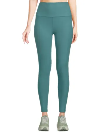 Home Lounge Thermal Warm Spacedye At Your Leisure Midi Legging, Deep Aqua