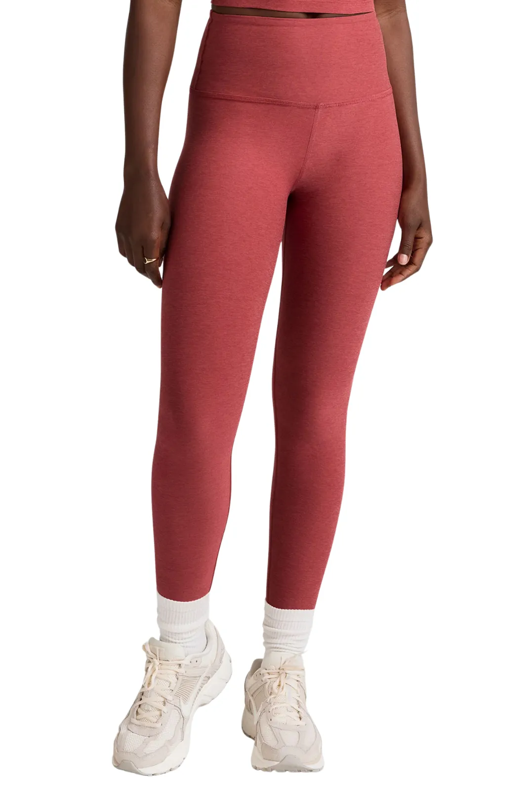 Spacedye Caught in the Midi HW Legging, Faded Rose Fashion Forward