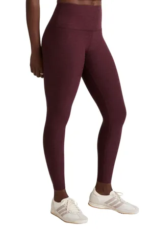 Spacedye Caught in the Midi HW Legging, Midnight Burgundy Beach Walk High Waist
