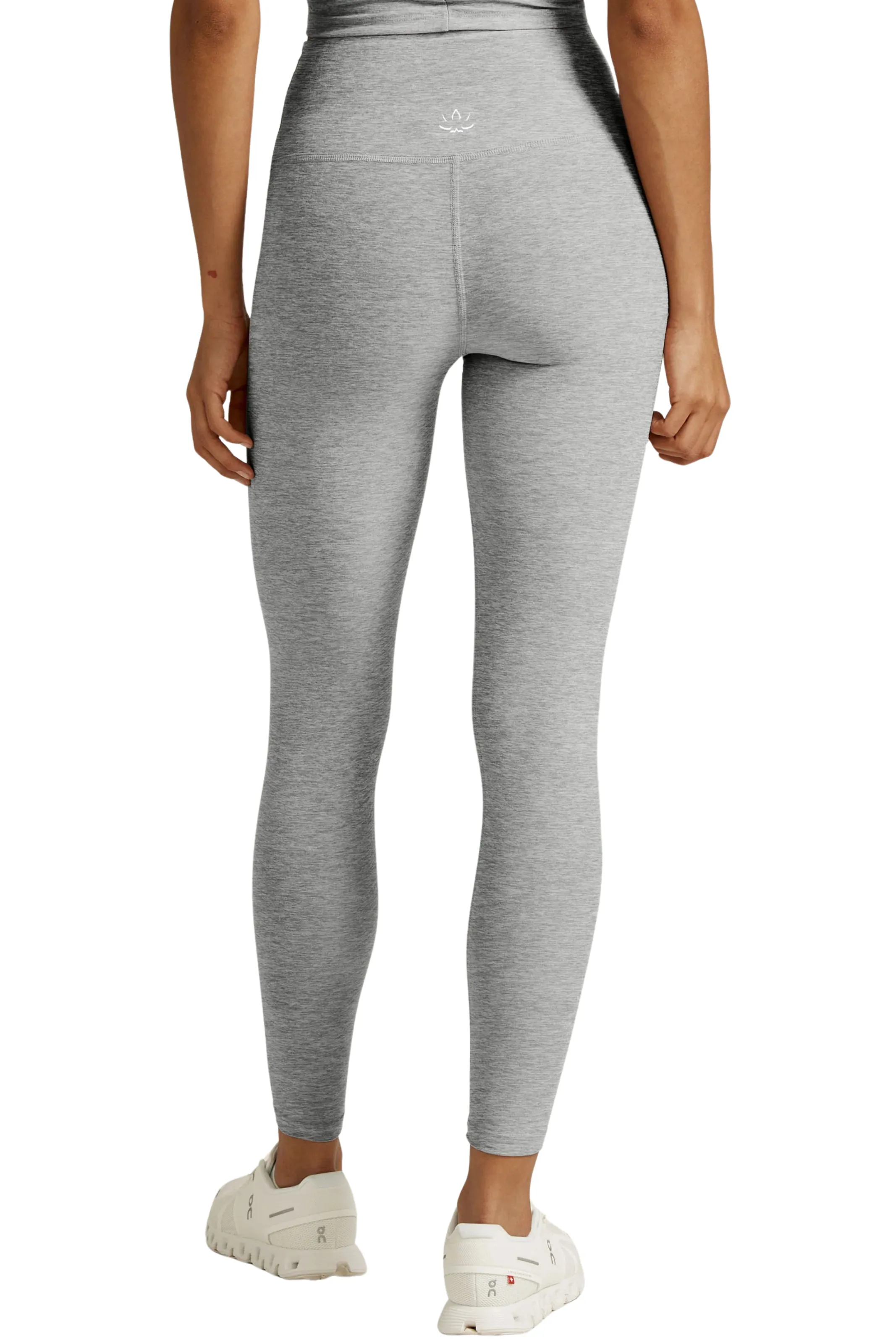 Travel Outfit Shape Retain Spacedye Caught in the Midi HW Legging, Silver Mist