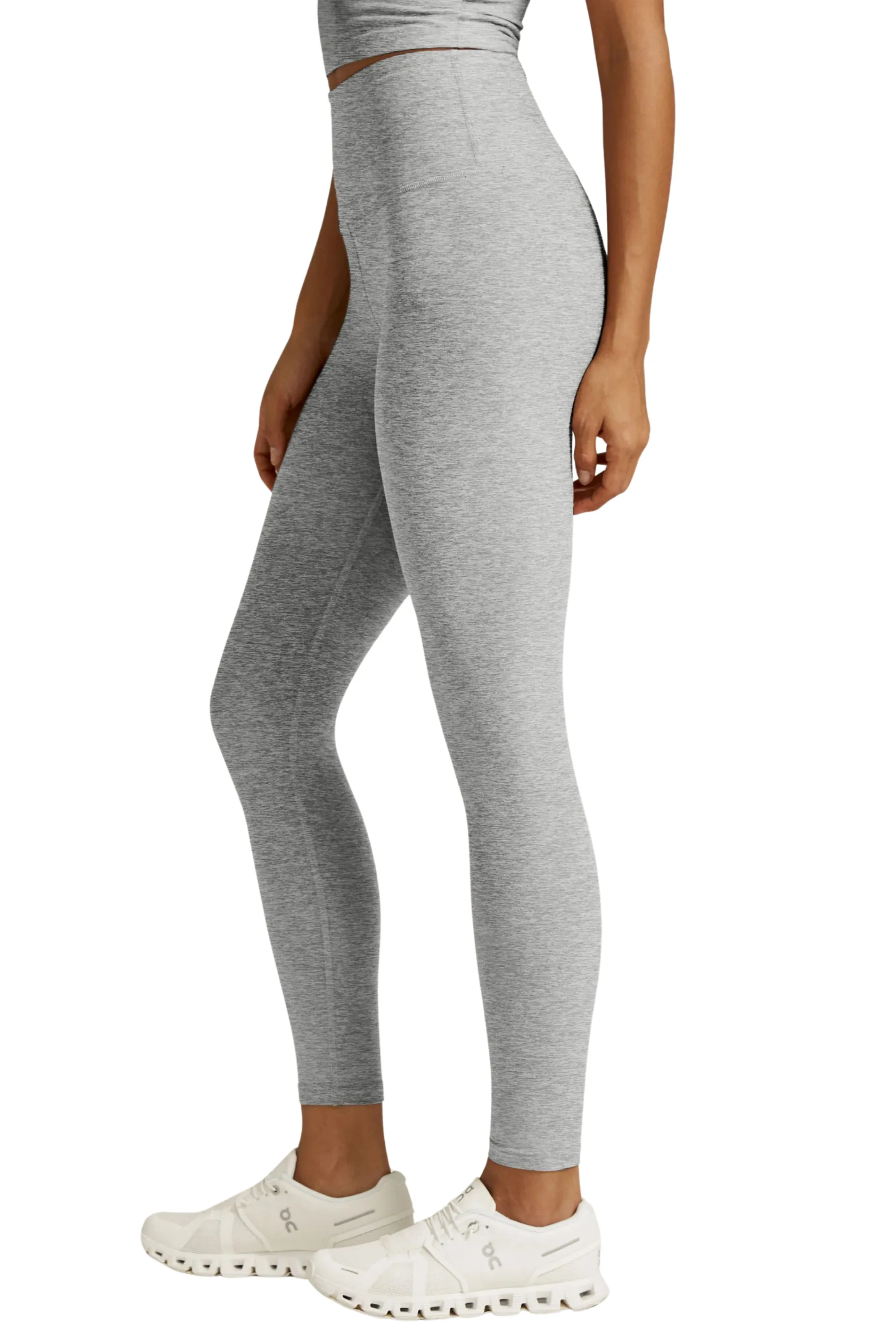 Spacedye Caught in the Midi HW Legging, Silver Mist Street Style