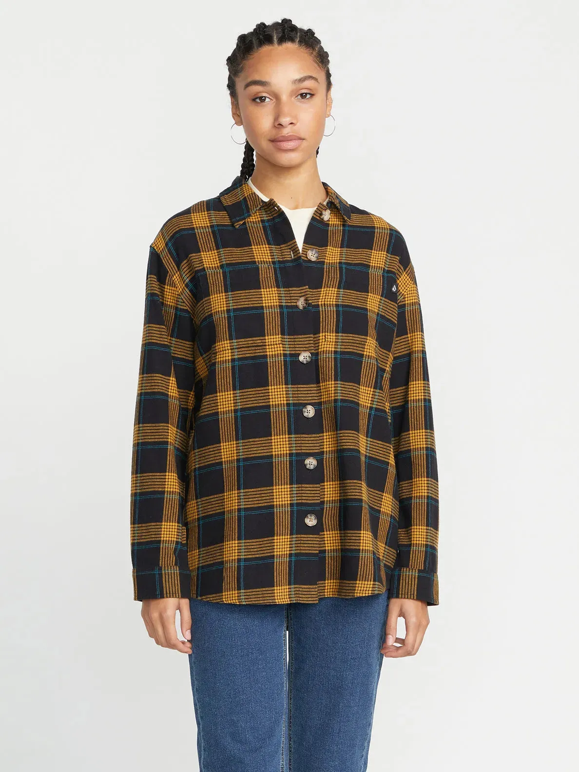 Comfy Layer Volcom Womens Shirt Oversize Me