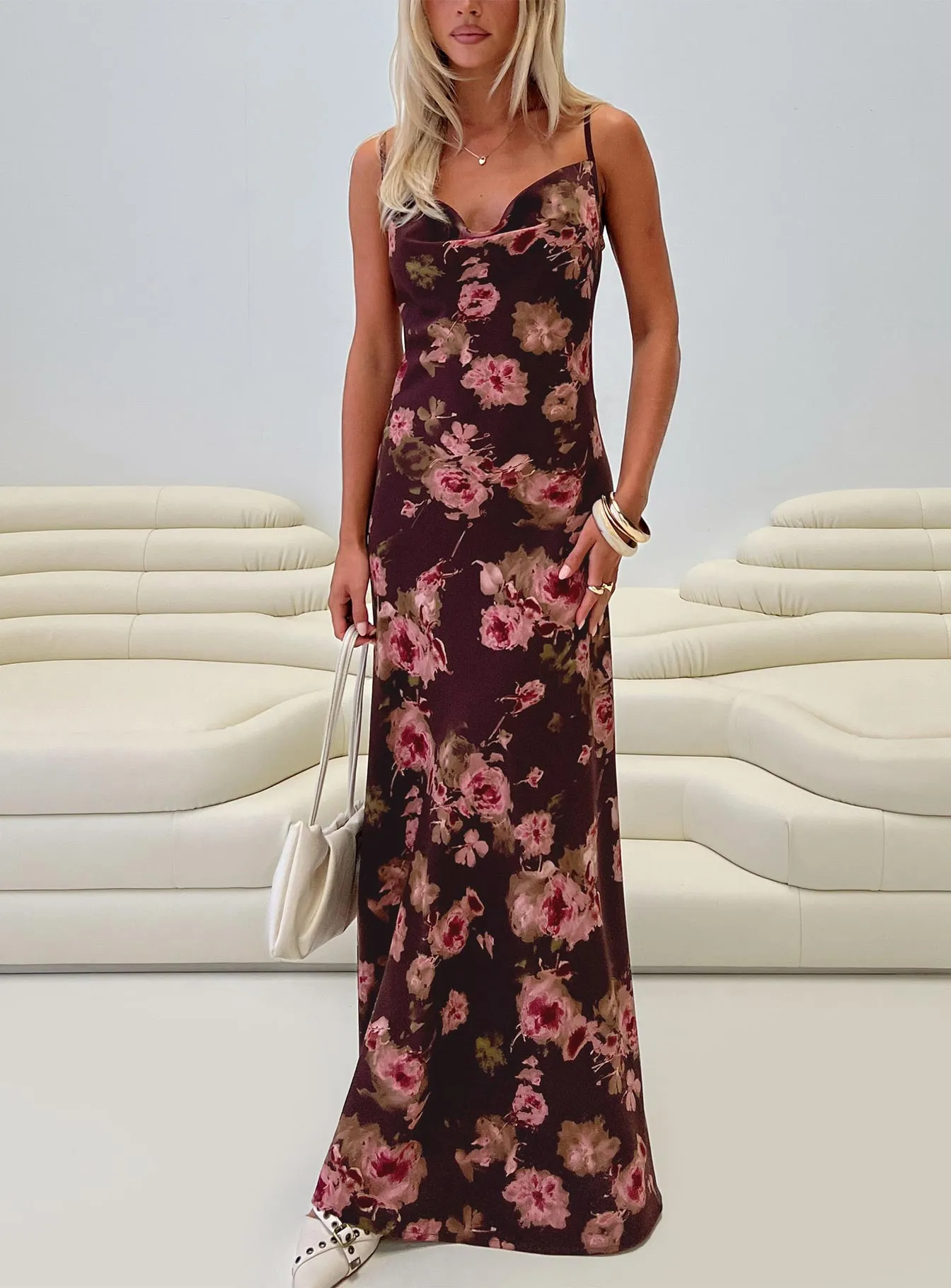 Starshadow Maxi Dress Multi Flattering Design