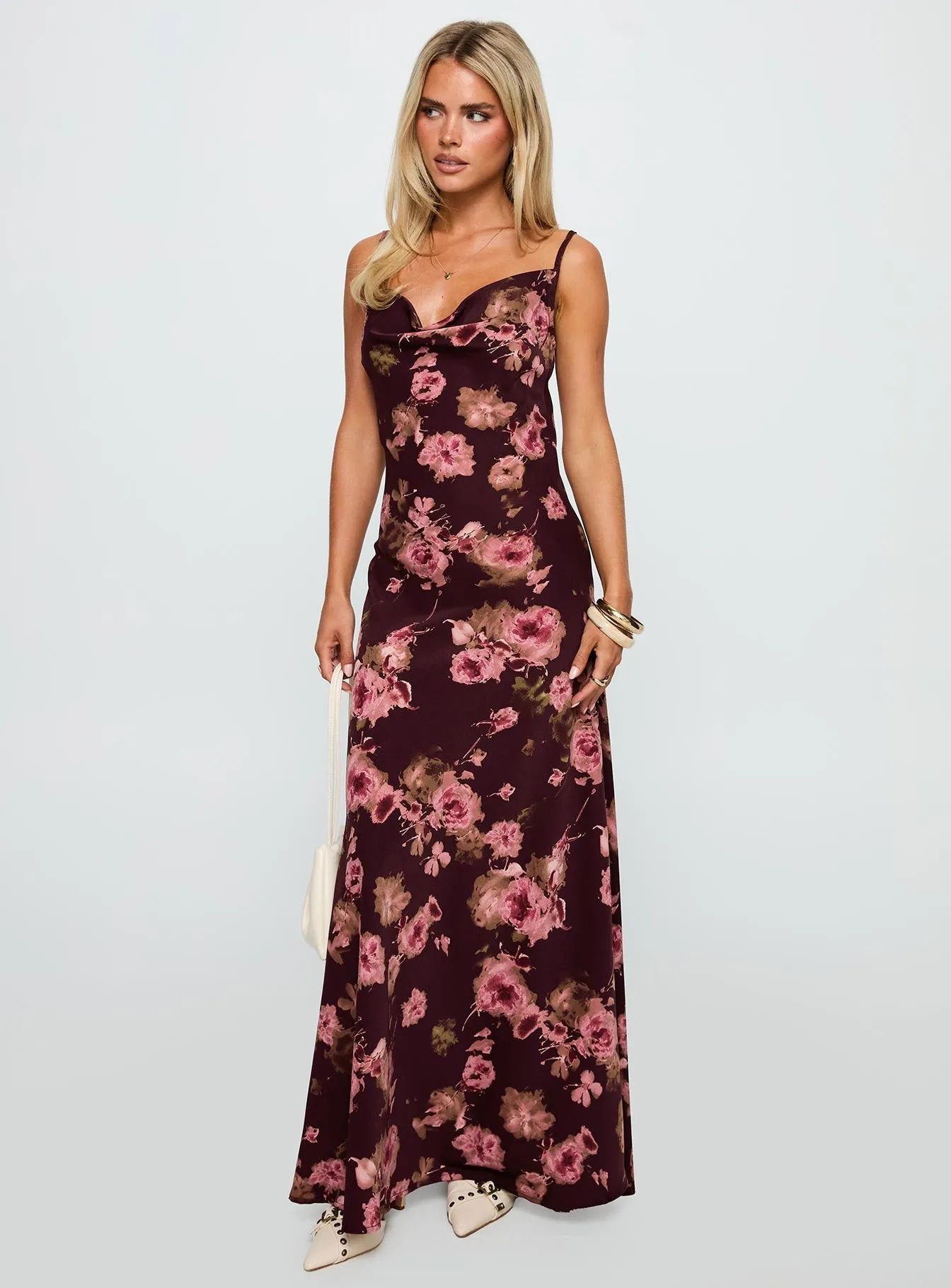 Starshadow Maxi Dress Multi Edgy Layers Velvet-Sleeve