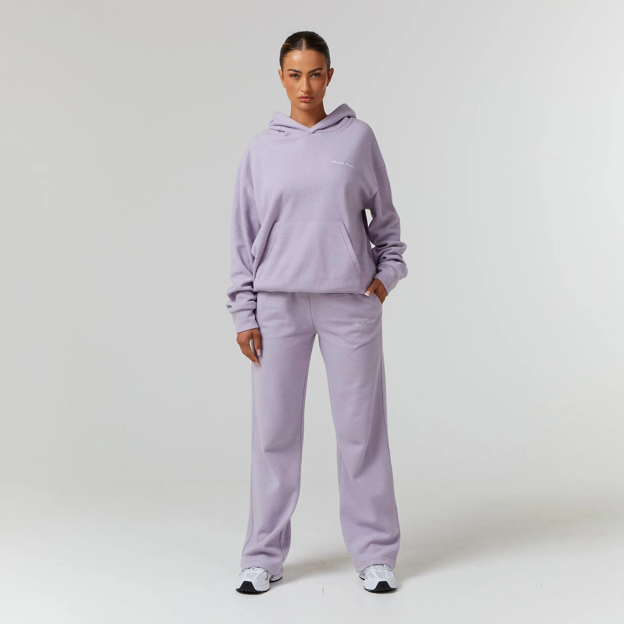 Soft Knit Tracksuit | Lilac StaticFreeLining
