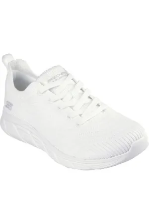 Secure Stage Pop Skechers Ladies 117591  BOBS BFLEX LOGRACEFUL STRIDE in White