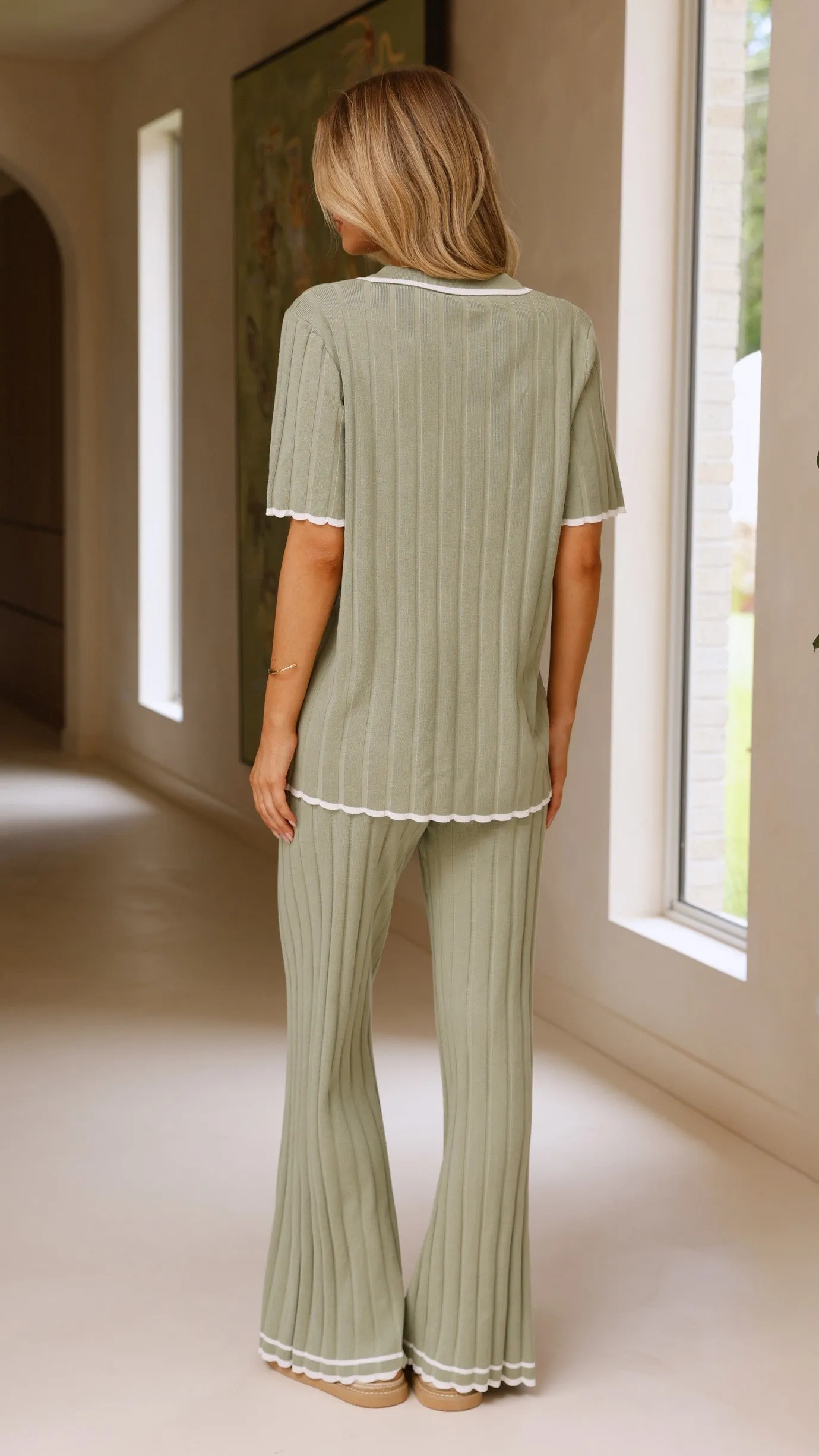 Shaylie Button Up Shirt - Sage Thermal Retention Lining Ultra Soft