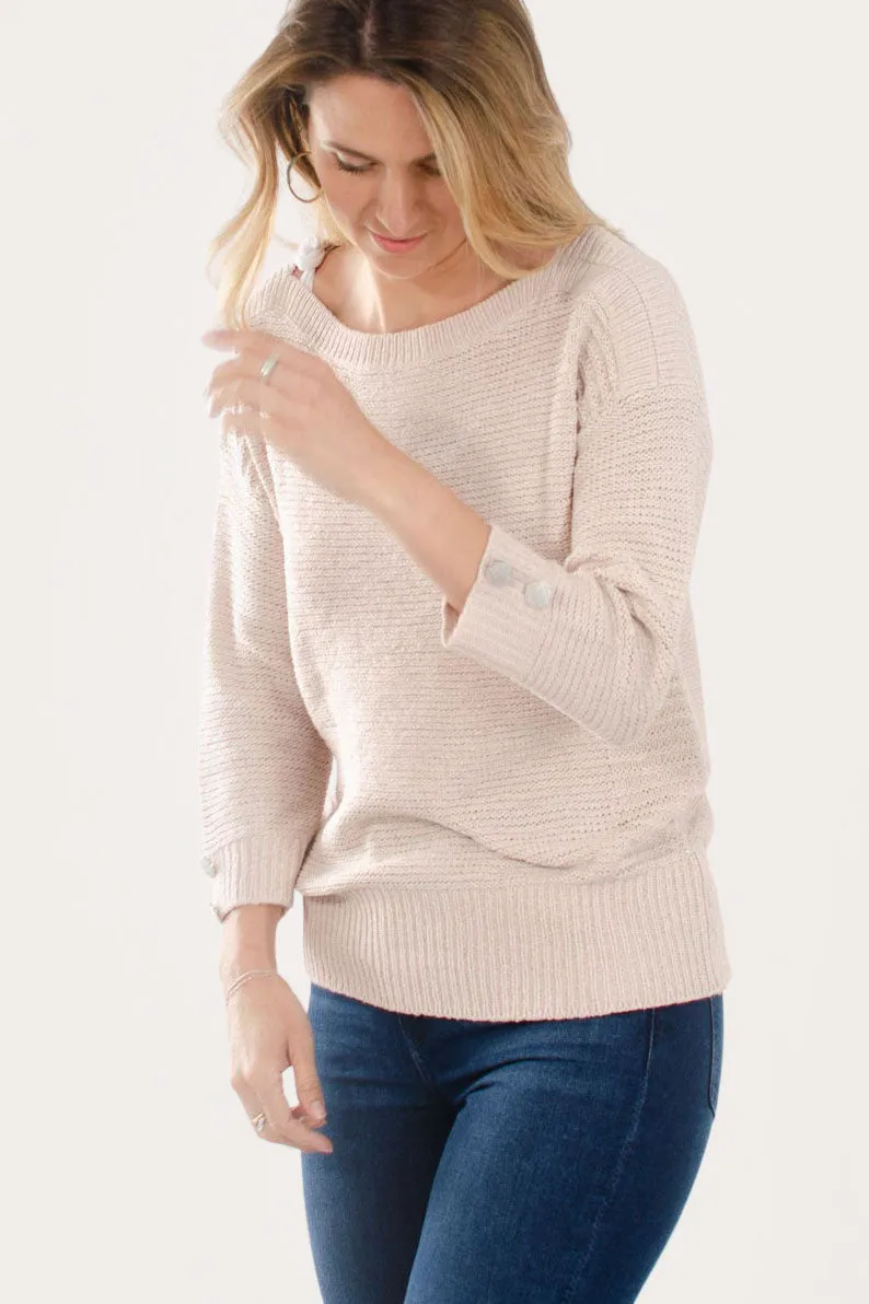 Quick Fit Boat Neck Spring Jumper