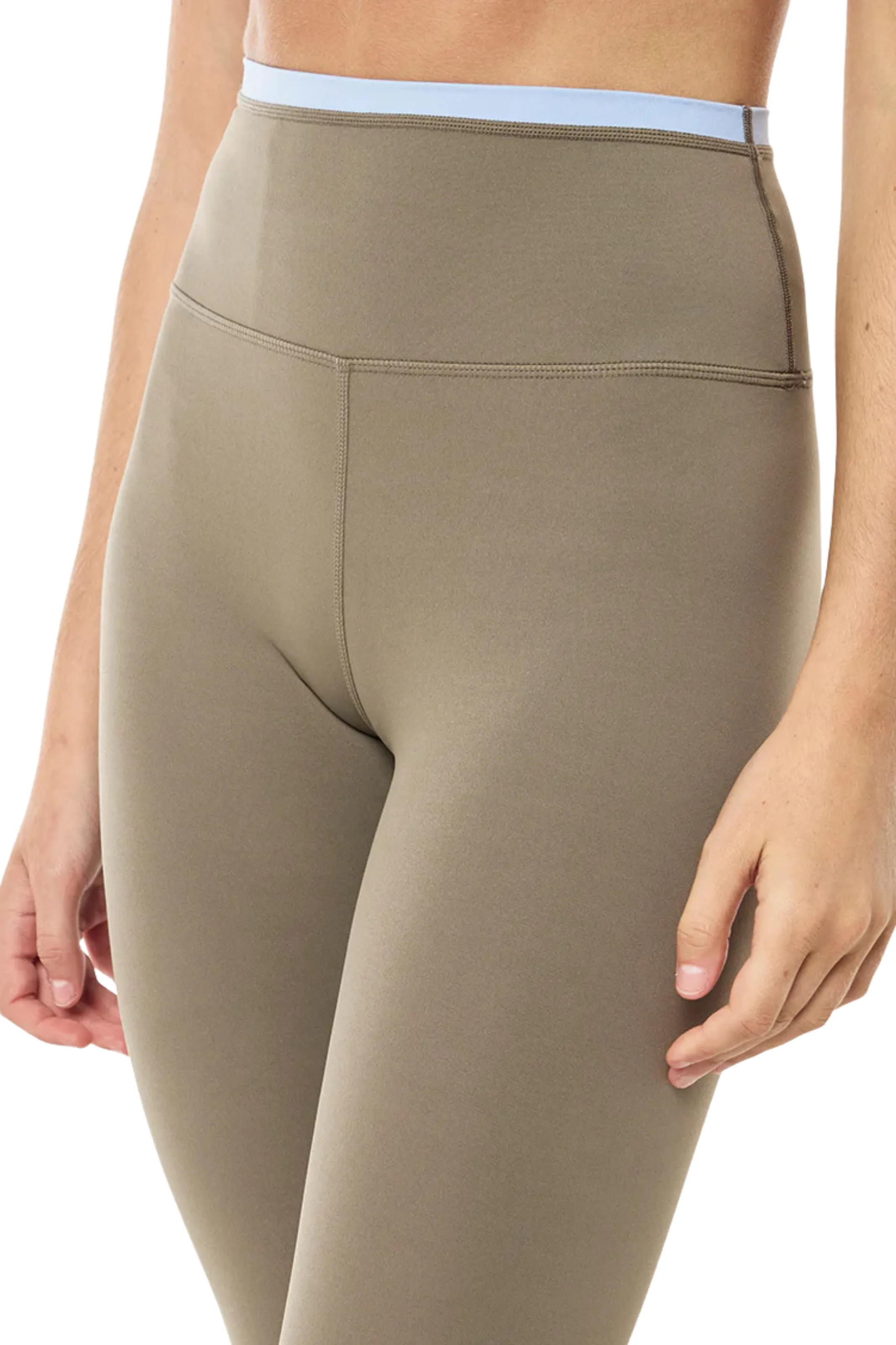 Vital F/L Leggings, Fawn/Dusty Blue Trendy Comfort Wear
