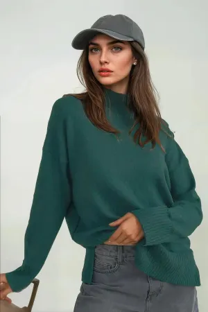 Funnel Neck Jumper EcoFriendly Textile