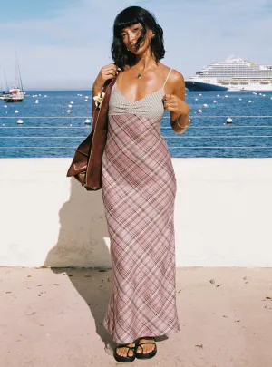 Chic Waistband Zohie Maxi Dress Multi