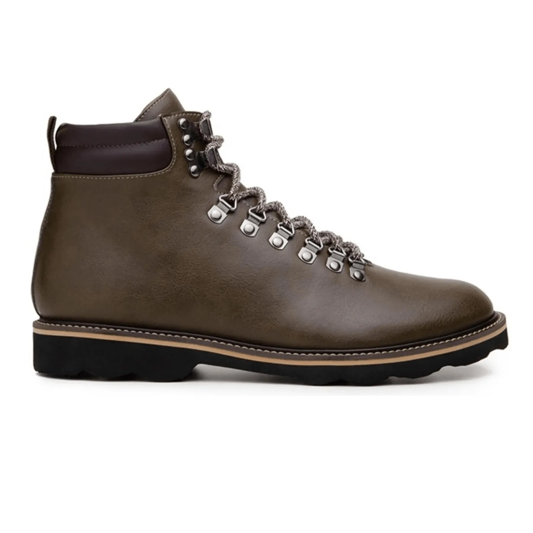 All-Purpose Footwear Sturdy Heel Counter 'Jeffery' Unisex Boots by Ahimsa - olive