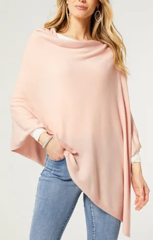 Summer Nights Poncho Double Layered AntiPilling Treatment
