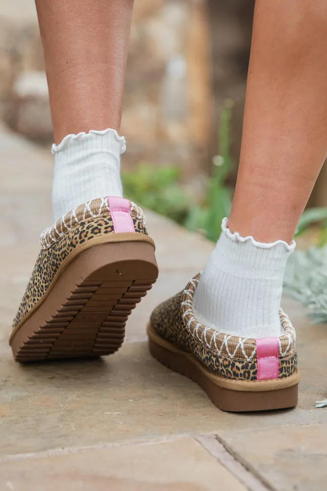 Sydney Leopard Short Slip-On Booties SALE High-Quality Footwear