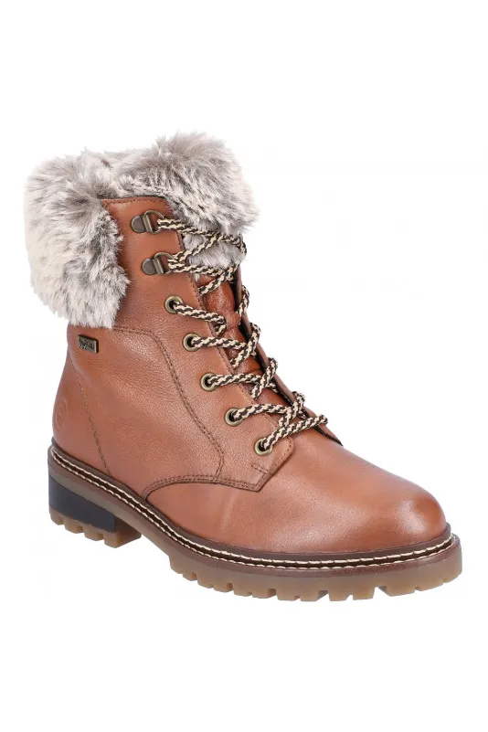 Remonte D0B74-24 in Brown Cold Trek Flexible Comfort