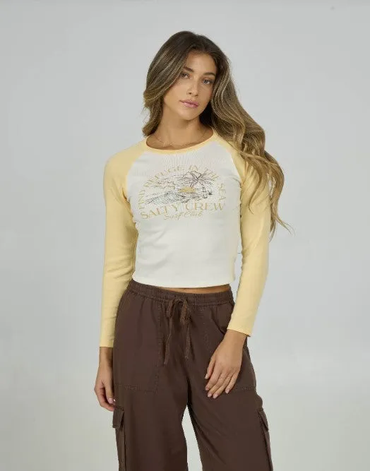 Stylish Day Wear Salty Crew Womens Shirt Surf Club Long Sleeve
