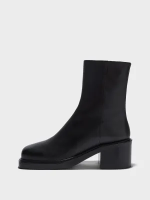 Teddy Block Heel Boots Cushioned Step River Crossing Everyday Protection