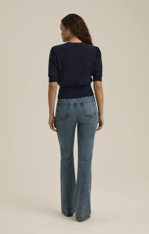 The Elena Cashmere Top Cashmere Blend