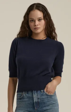 The Elena Cashmere Top AntiPilling Finish Functional Piece