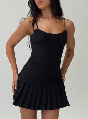 The Gamble Corset Mini Dress Black Style Option