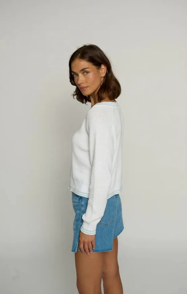 Non Irritating Seams Layering Piece Thermal Stitch Raglan