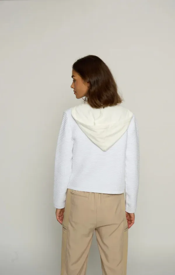 Chanel Dickey Cardigan Cable Stitch Relaxed Trend