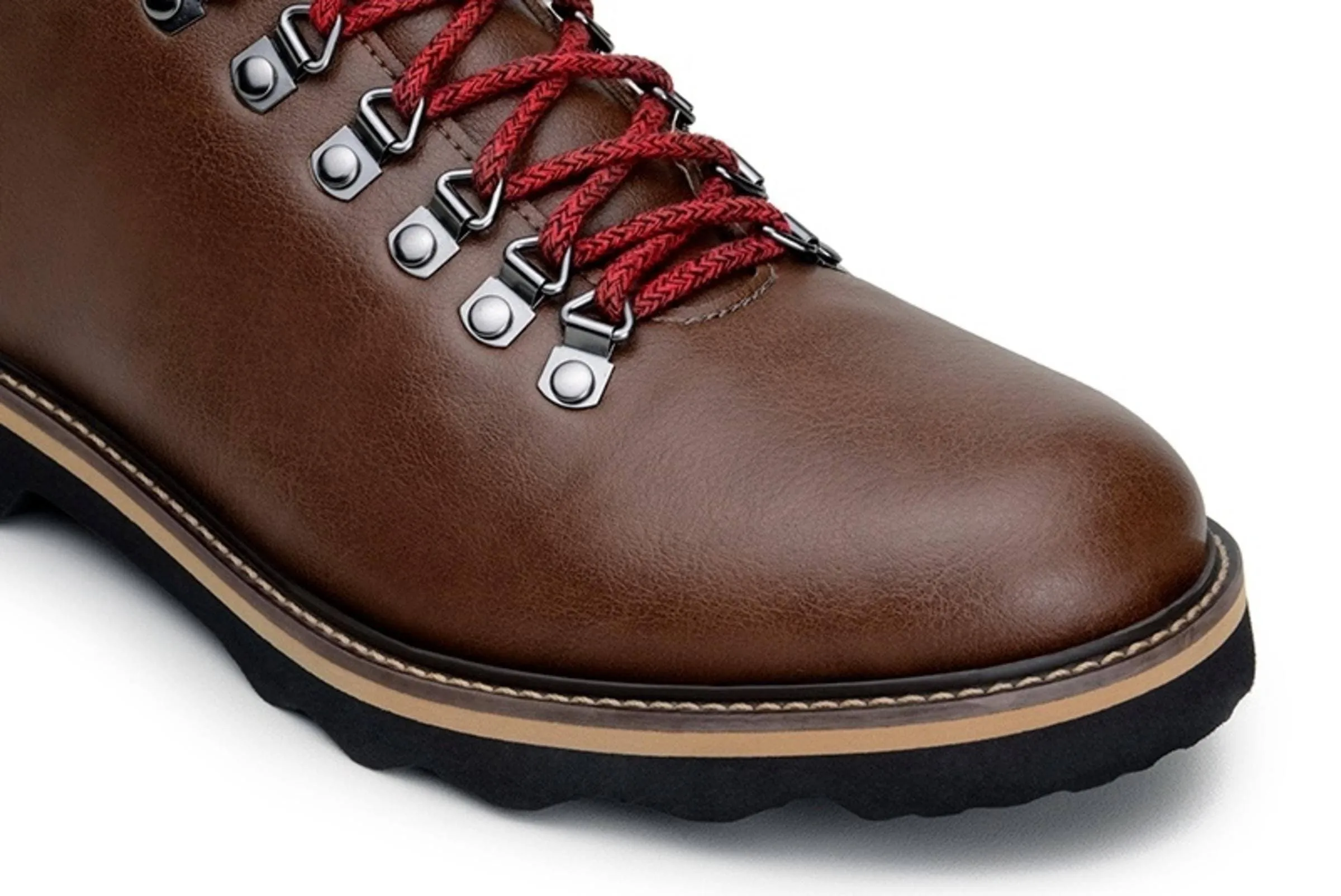 'Jeffery' Unisex Boots by Ahimsa - cognac Supportive sole