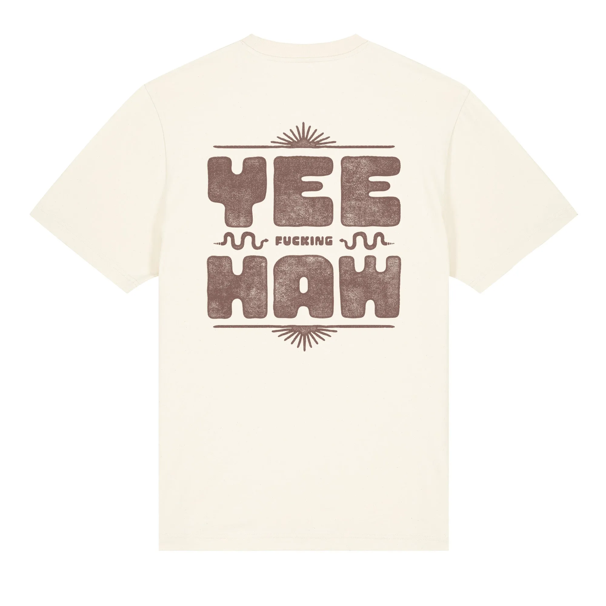 Yee haw Relaxed Fit Essential Look No Slip Shoulder Design