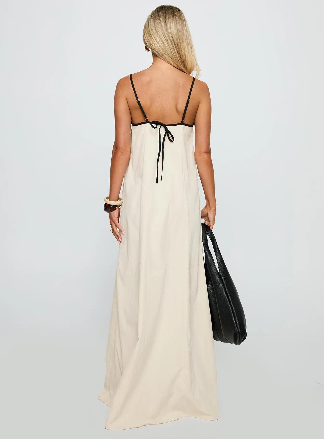 Nature Inspired Dominik Maxi Dress Cream