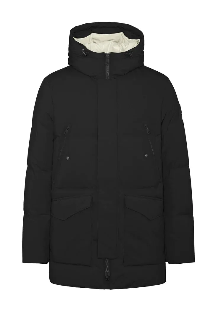 ID40296-Duno Navy Spyro Certosa Jacket Teflon Coated Light Weight
