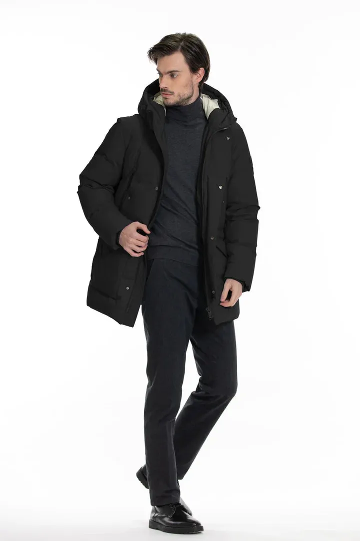 ID40296-Duno Navy Spyro Certosa Jacket Ergonomic Tailoring