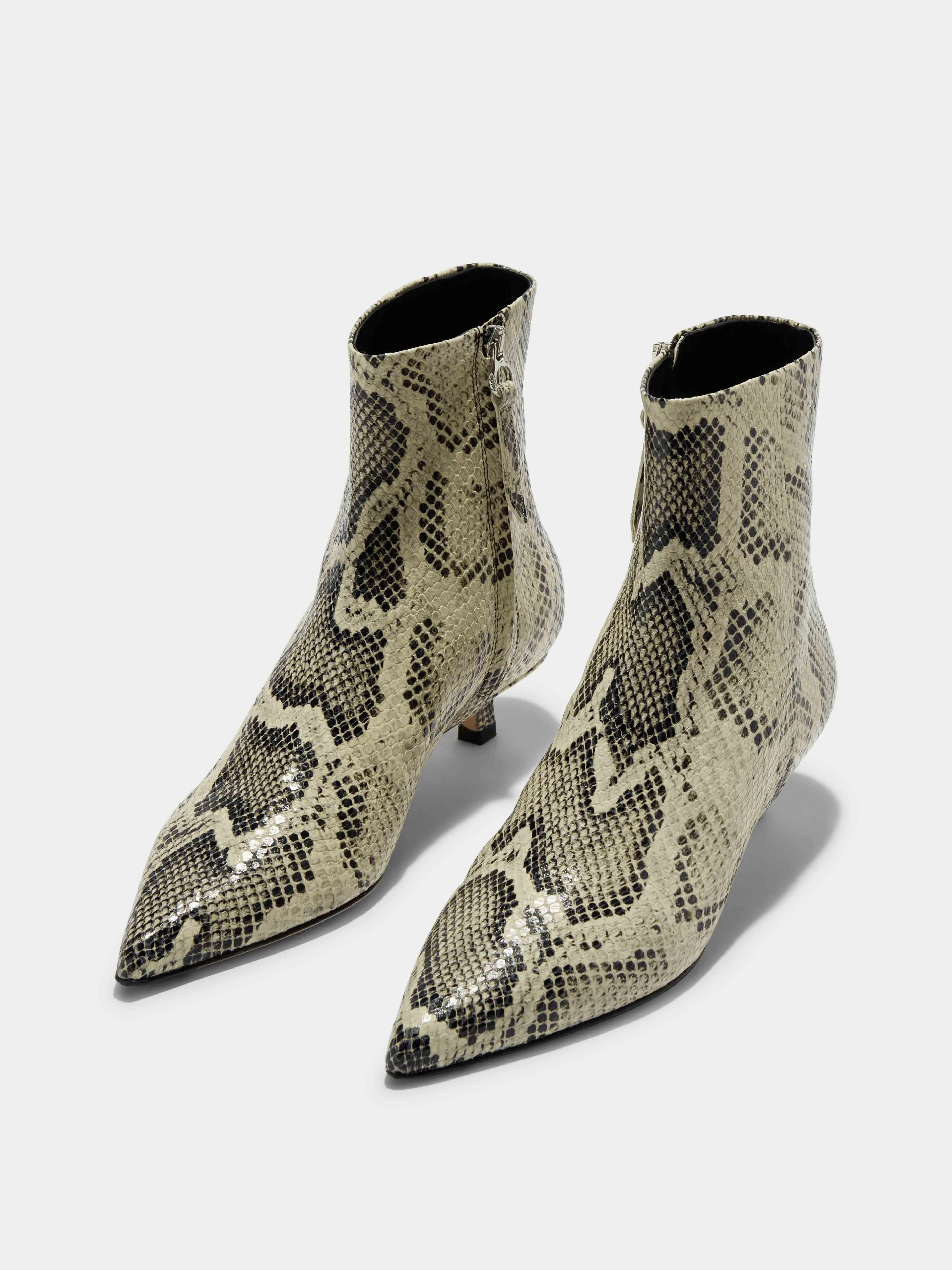 Sofie Leather Ankle Boots Eco Material Functional Minimalist